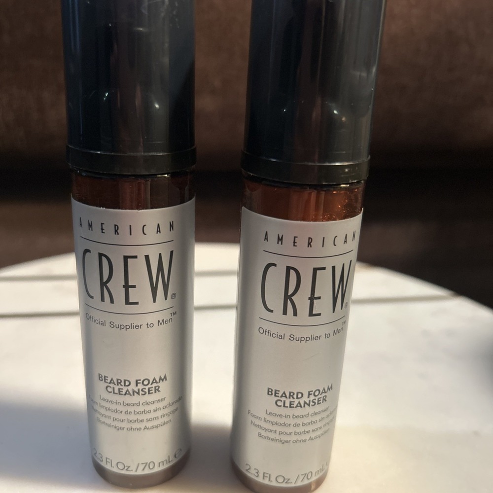 American Crew Beard Foam Cleanser 2.3oz. 2 Pack Brand New‎